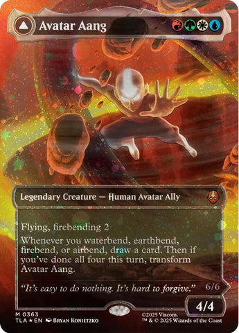 Avatar Aang (Raised Foil) [Avatar: The Last Airbender] Magic: The Gathering