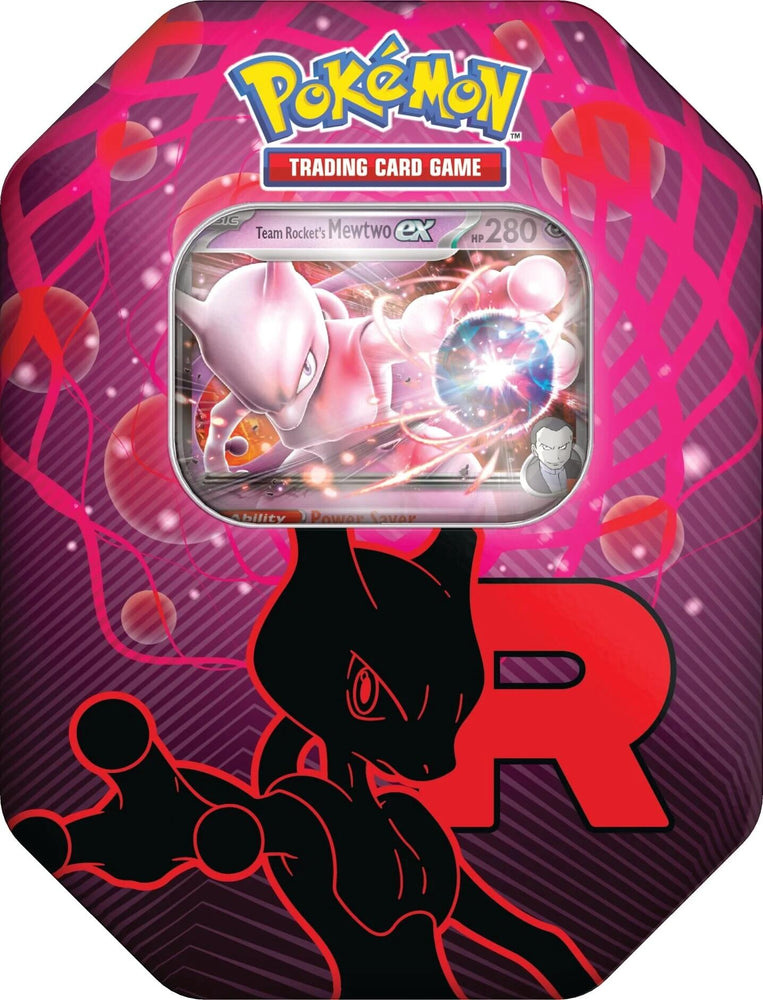 Team Rocket Tin (Team Rocket's Mewtwo ex) (International Version) Pokémon