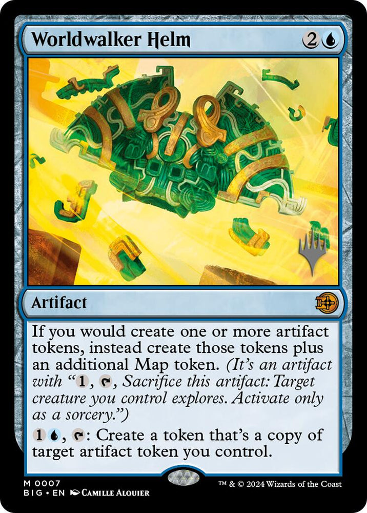 Worldwalker Helm (Promo Pack) [Edge of Eternities Promo Pack] Magic: The Gathering