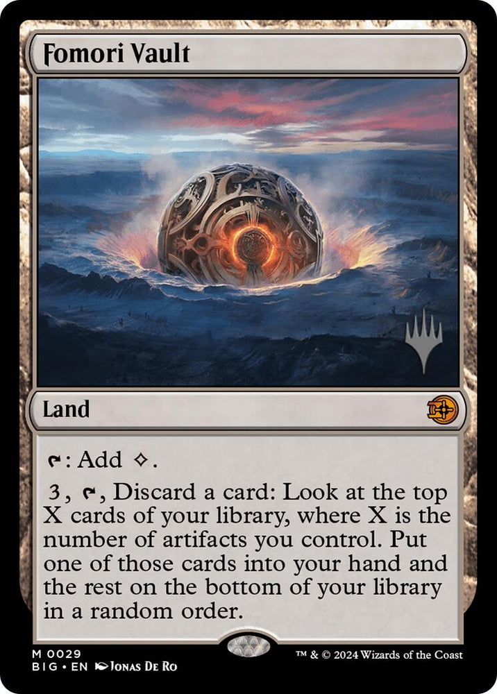 Fomori Vault (Promo Pack) [Edge of Eternities Promo Pack] Magic: The Gathering