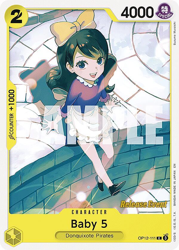 Baby 5 [Legacy of the Master Release Event Cards] Bandai