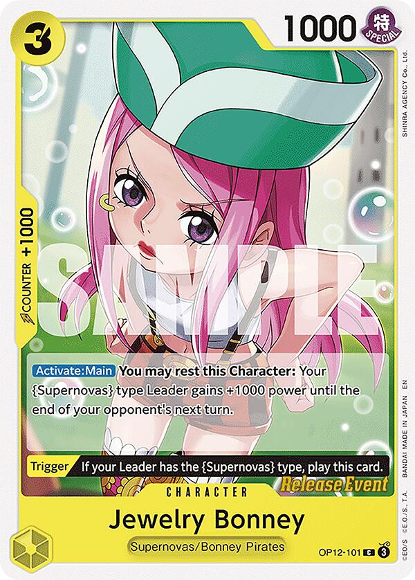 Jewelry Bonney [Legacy of the Master Release Event Cards] Bandai