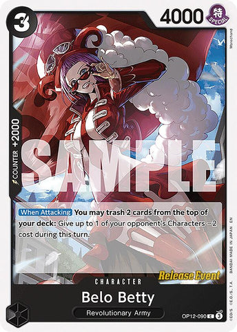 Belo Betty [Legacy of the Master Release Event Cards] Bandai