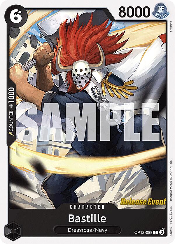 Bastille [Legacy of the Master Release Event Cards] Bandai