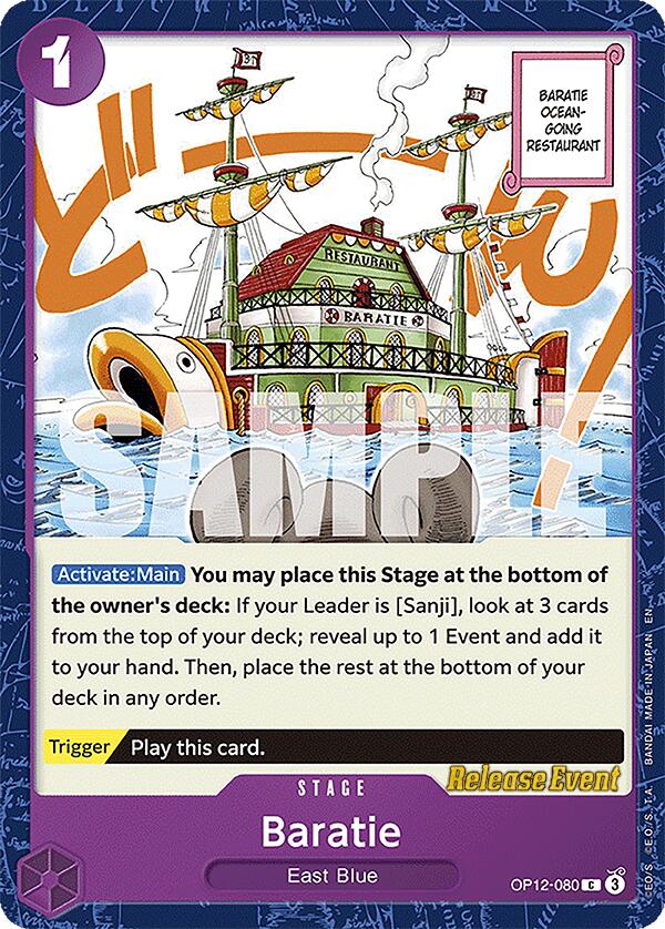 Baratie [Legacy of the Master Release Event Cards] Bandai