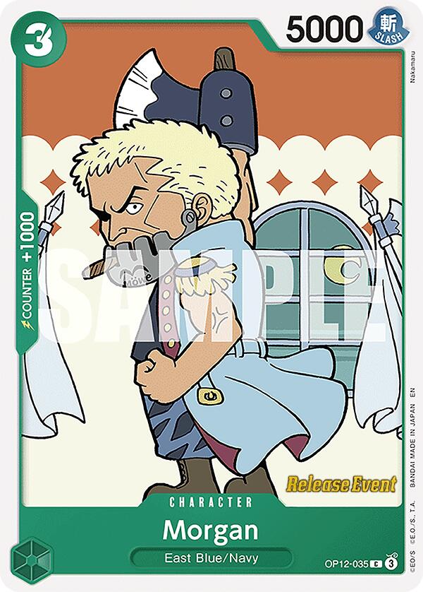 Morgan [Legacy of the Master Release Event Cards] Bandai