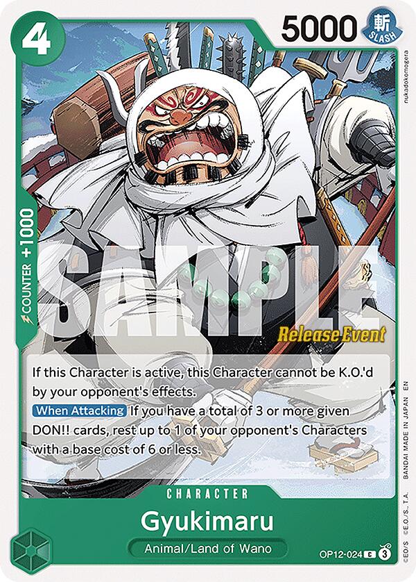Gyukimaru [Legacy of the Master Release Event Cards] Bandai