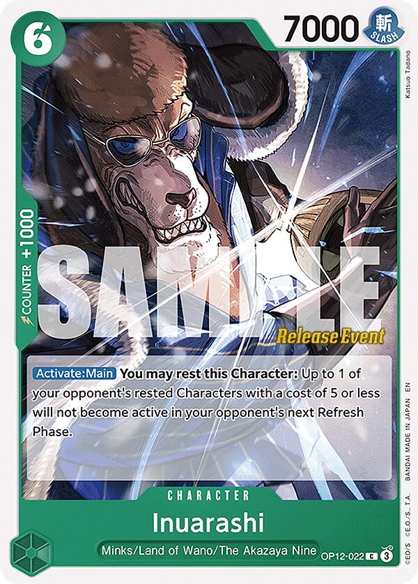 Inuarashi [Legacy of the Master Release Event Cards] Bandai