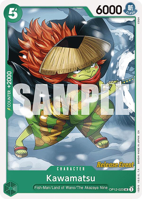 Kawamatsu [Legacy of the Master Release Event Cards] Bandai