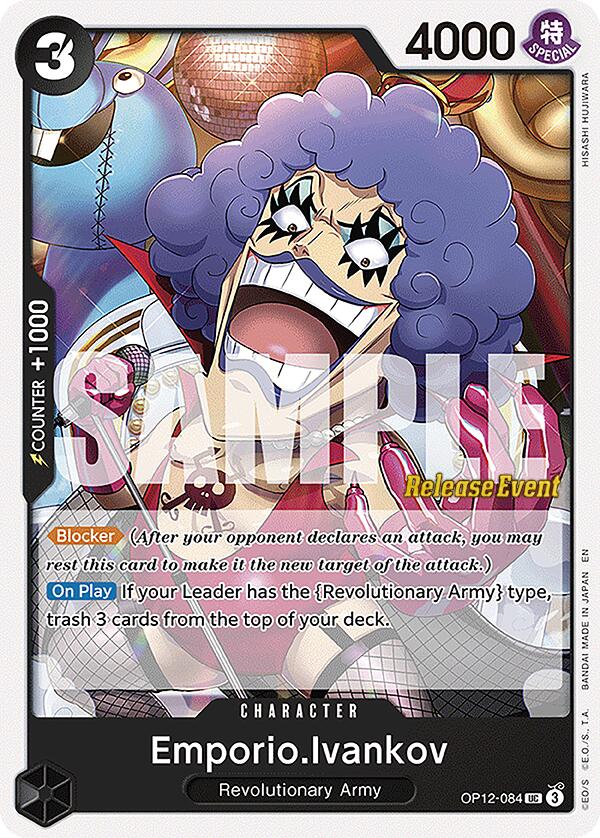 Emporio.Ivankov [Legacy of the Master Release Event Cards] Bandai