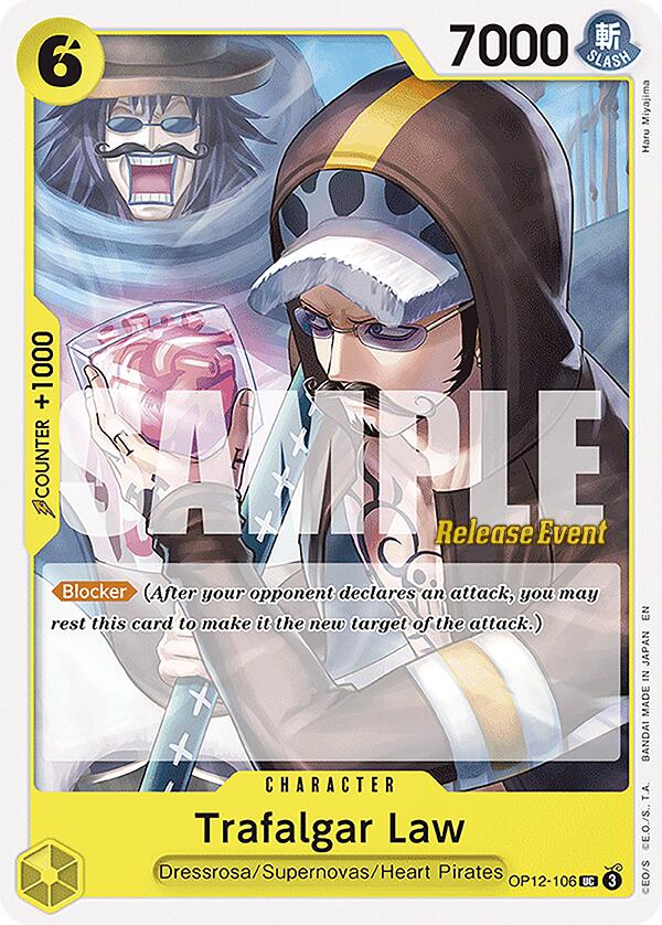Trafalgar Law [Legacy of the Master Release Event Cards] Bandai