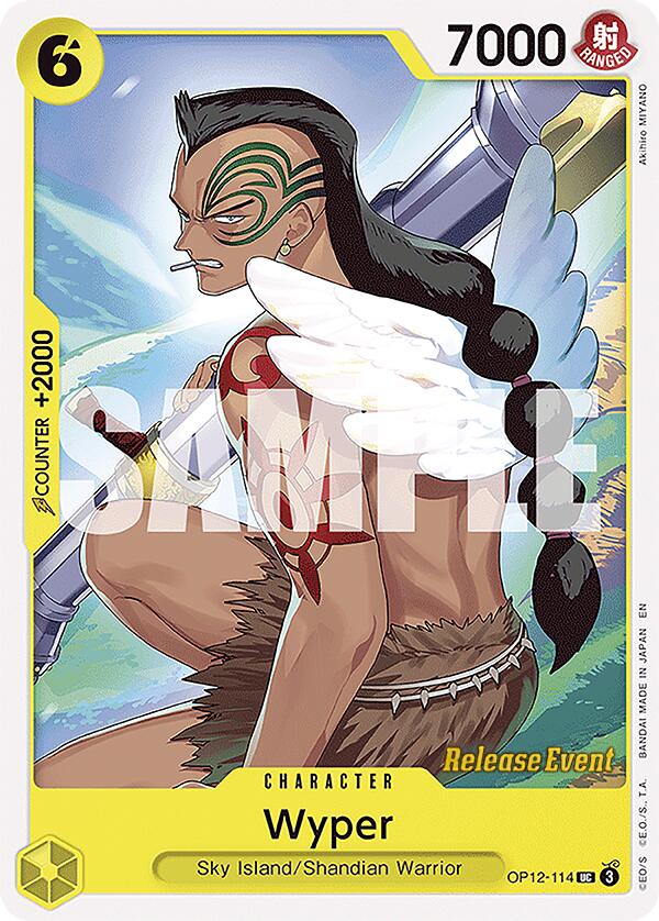 Wyper [Legacy of the Master Release Event Cards] Bandai