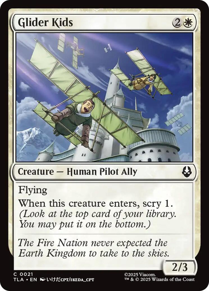Glider Kids [Avatar: The Last Airbender] Magic: The Gathering