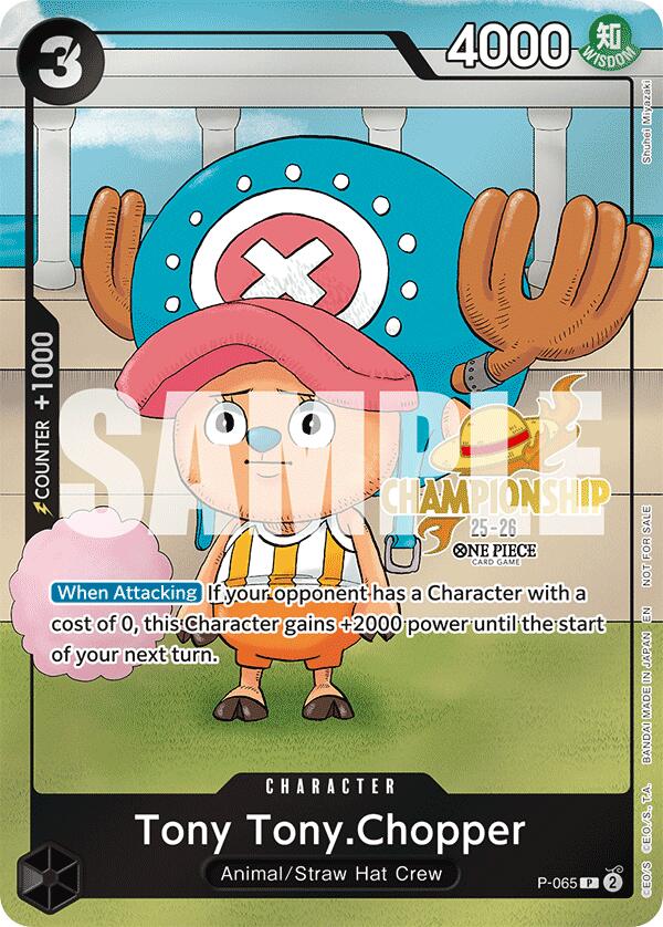 Tony Tony.Chopper (CS 25-26 Event Pack) [One Piece Promotion Cards] Bandai