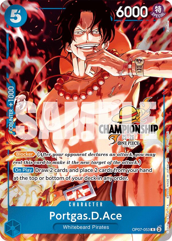 Portgas.D.Ace (CS 25-26 Celebration Pack) [One Piece Promotion Cards] Bandai