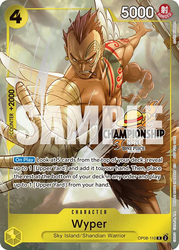 Wyper (CS 25-26 Celebration Pack) [One Piece Promotion Cards] Bandai