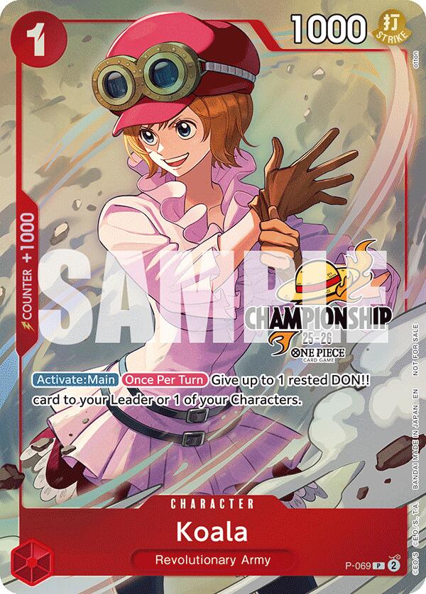 Koala (CS 25-26 Event Pack Finalist Ver.) [One Piece Promotion Cards] Bandai