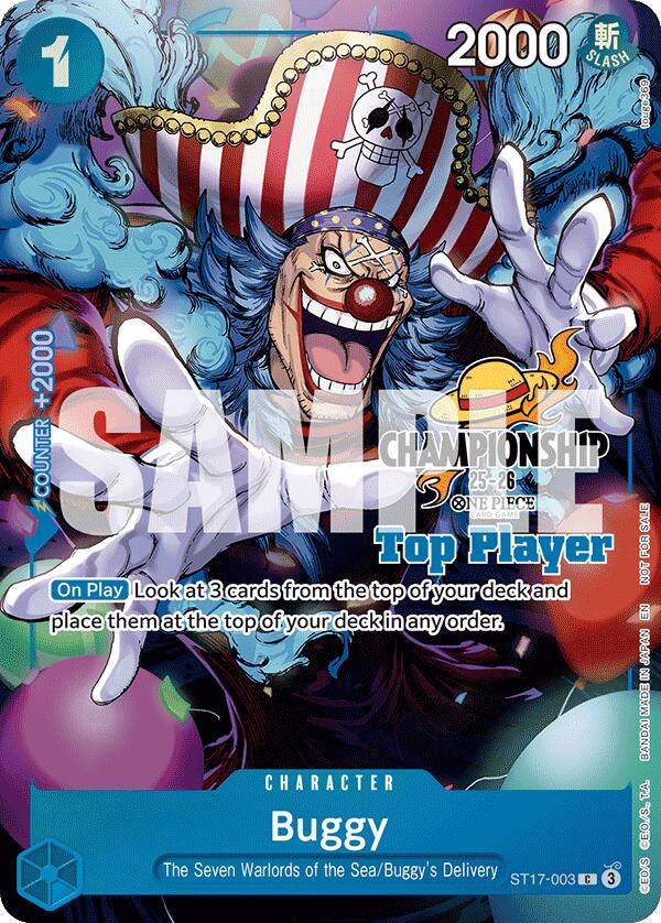 Buggy (CS 25-26 Top Player Pack) [One Piece Promotion Cards] Bandai