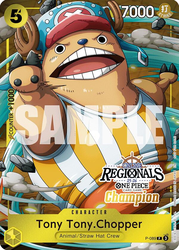 Tony Tony.Chopper (Online Regional Champion Card Set 2025 Vol.2) [One Piece Promotion Cards] Bandai