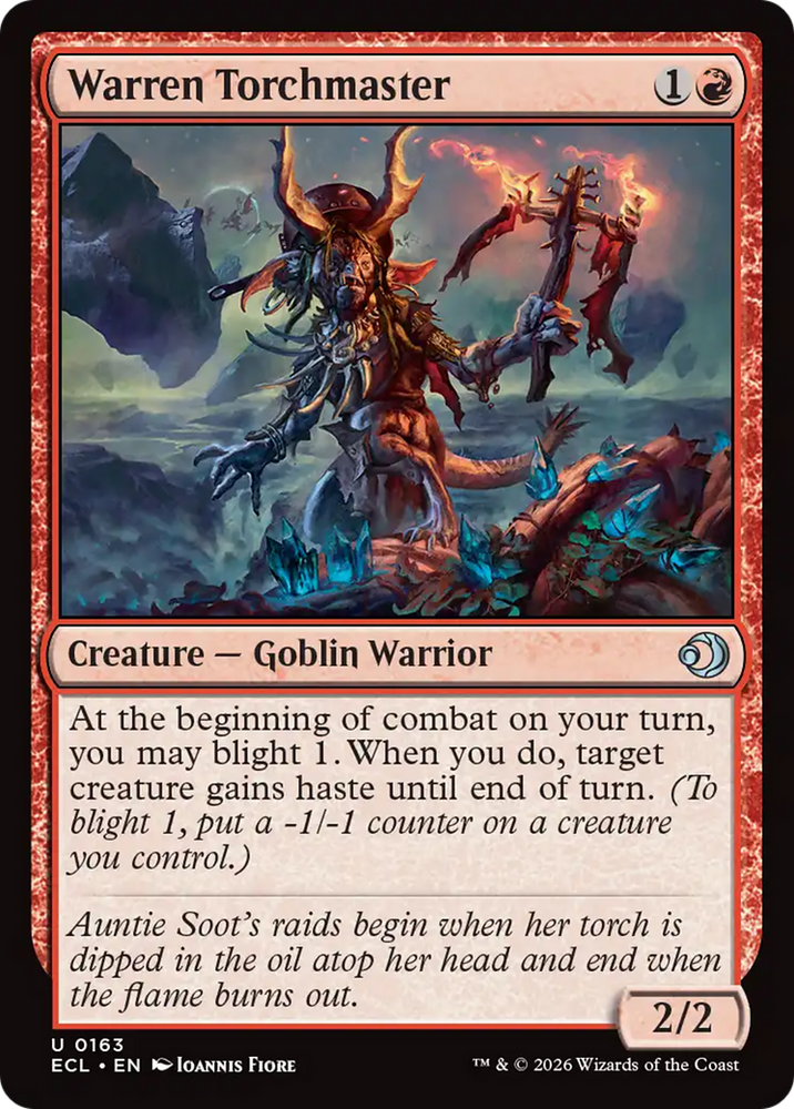 Warren Torchmaster [Lorwyn Eclipsed] Magic: The Gathering