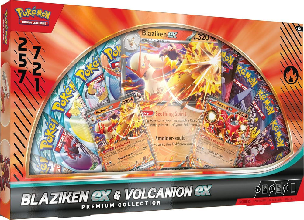 Blaziken ex & Volcanion ex Premium Collection Pokémon