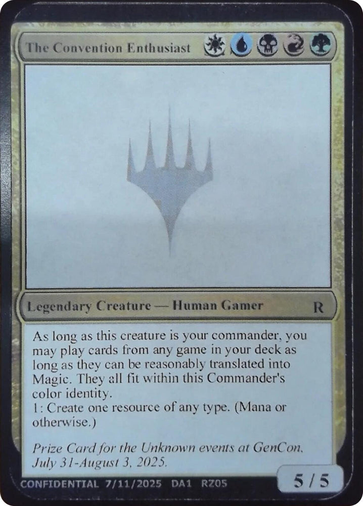 The Convention Enthusiast [Unknown Event] Magic: The Gathering