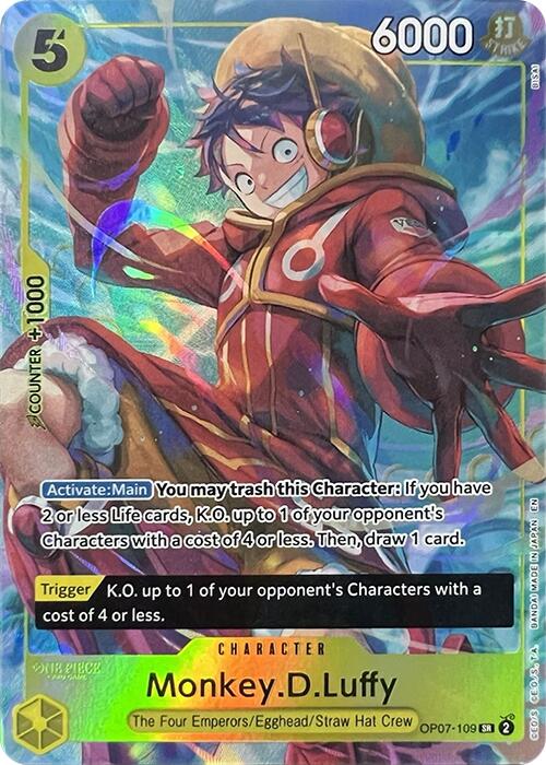 Monkey.D.Luffy (Illustration Box Vol.3) [One Piece Promotion Cards] Bandai