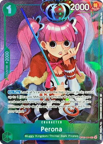 Perona (Illustration Box Vol.4) [One Piece Promotion Cards] Bandai