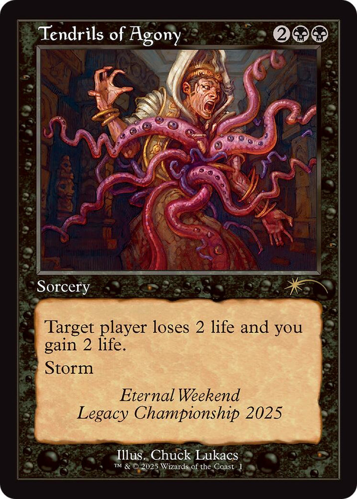 Tendrils of Agony (Retro Frame) (Eternal Weekend 2025 Promo) [Eternal Weekend] Magic: The Gathering