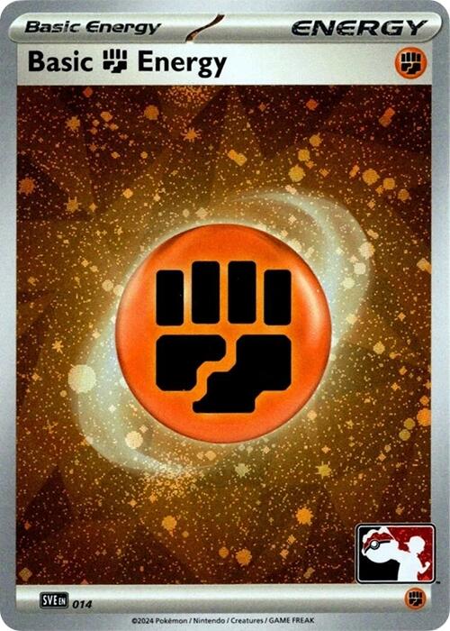 Basic Fighting Energy (014) (Cosmos Holo) [Prize Pack Series Seven] Pokémon