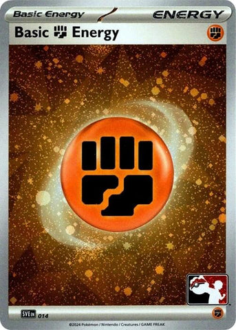 Basic Fighting Energy (014) (Cosmos Holo) [Prize Pack Series Seven] Pokémon