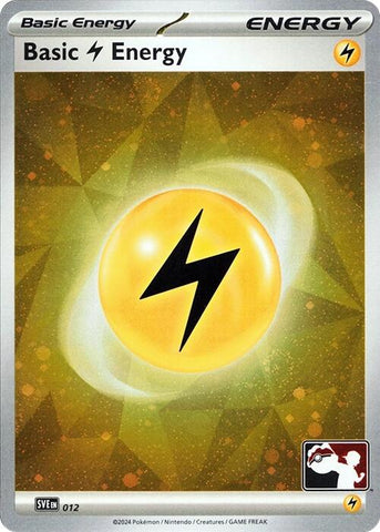 Basic Lightning Energy (012) (Cosmos Holo) [Prize Pack Series Seven] Pokémon