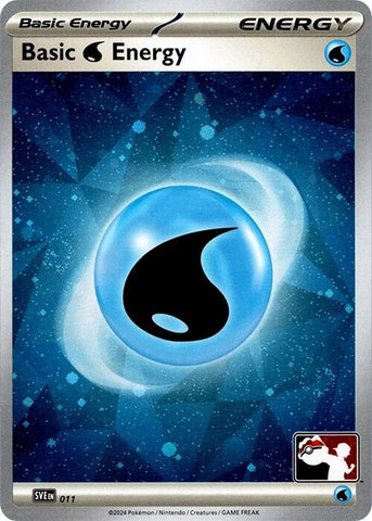 Basic Water Energy (011) (Cosmos Holo) [Prize Pack Series Seven] Pokémon