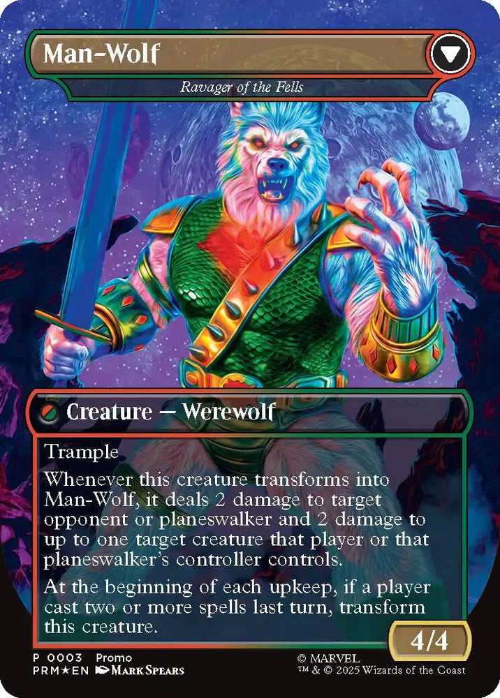 Colonel John Jameson - Huntmaster of the Fells (Borderless) [Media Promos] Magic: The Gathering