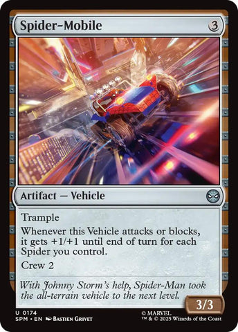 Spider-Mobile [Marvel's Spider-Man] Magic: The Gathering