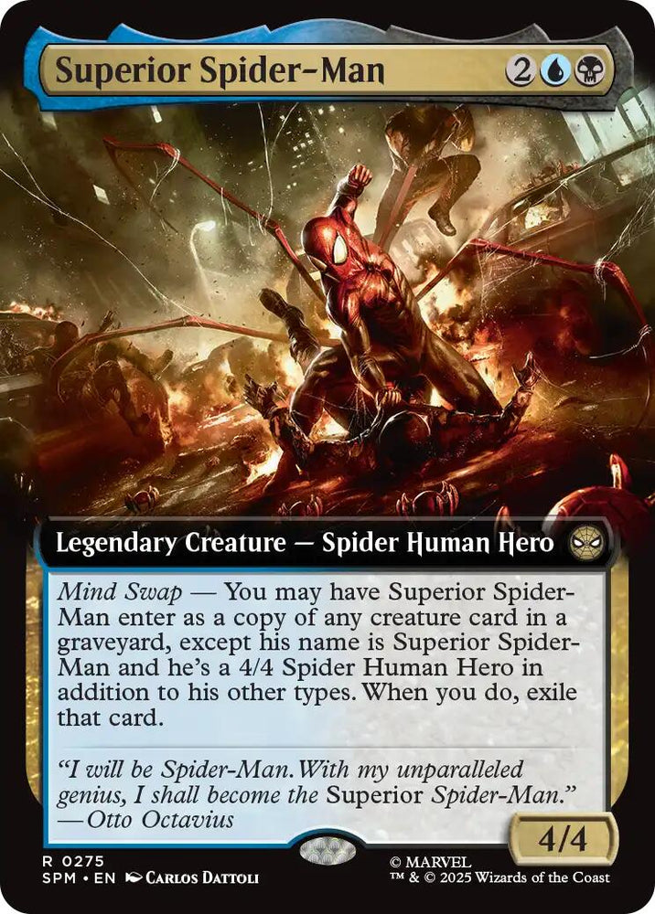 Superior Spider-Man (Extended Art) [Marvel's Spider-Man] Magic: The Gathering