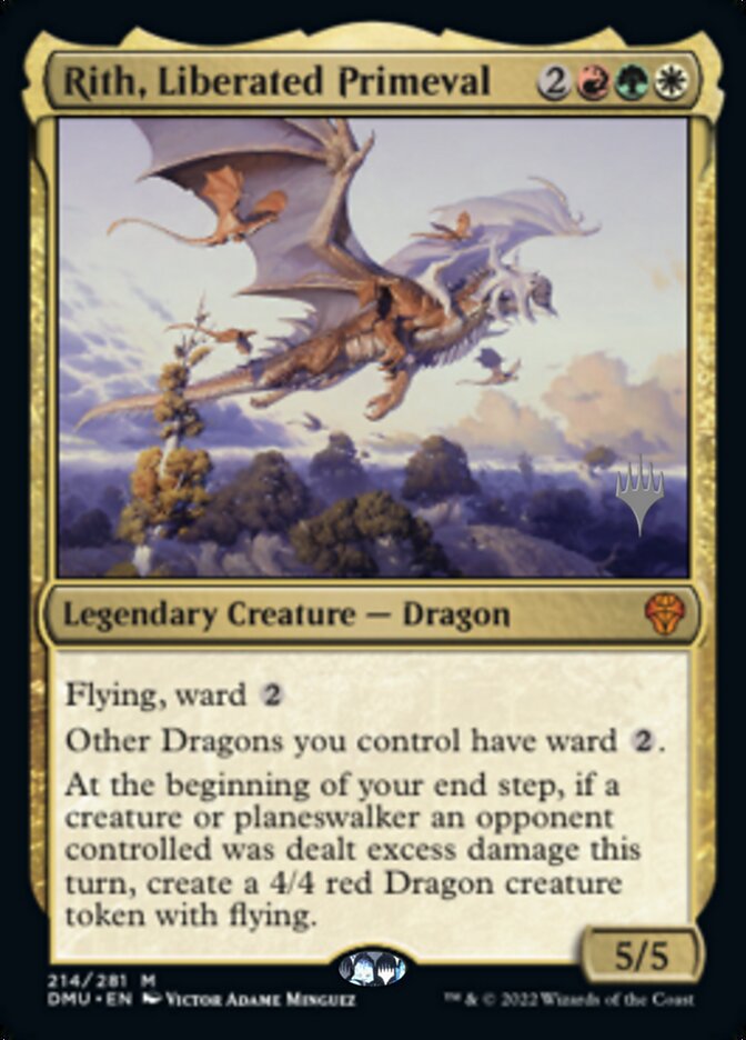 Rith, Liberated Primeval (Promo Pack) [Dominaria United Promos] Magic: The Gathering
