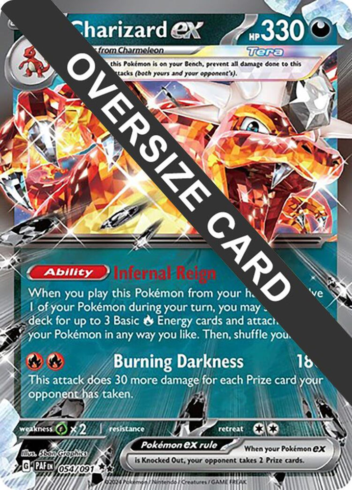 Charizard ex (054/091) (Jumbo Card) [Miscellaneous Cards] Pokémon