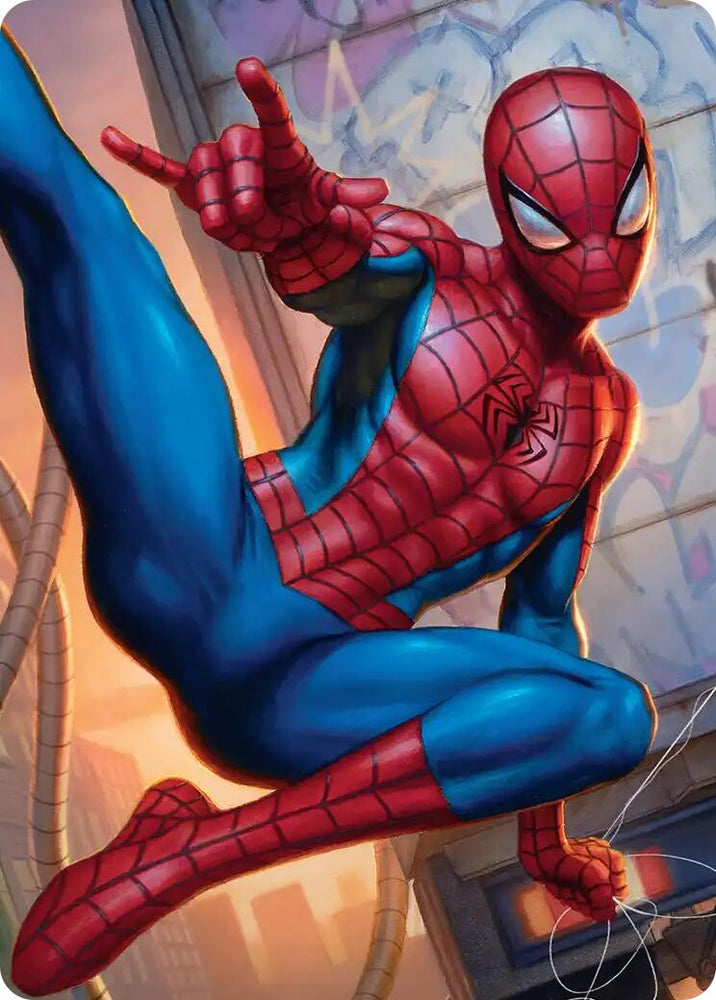 Sensational Spider-Man Art Card [Marvel's Spider-Man Art Series] Magic: The Gathering