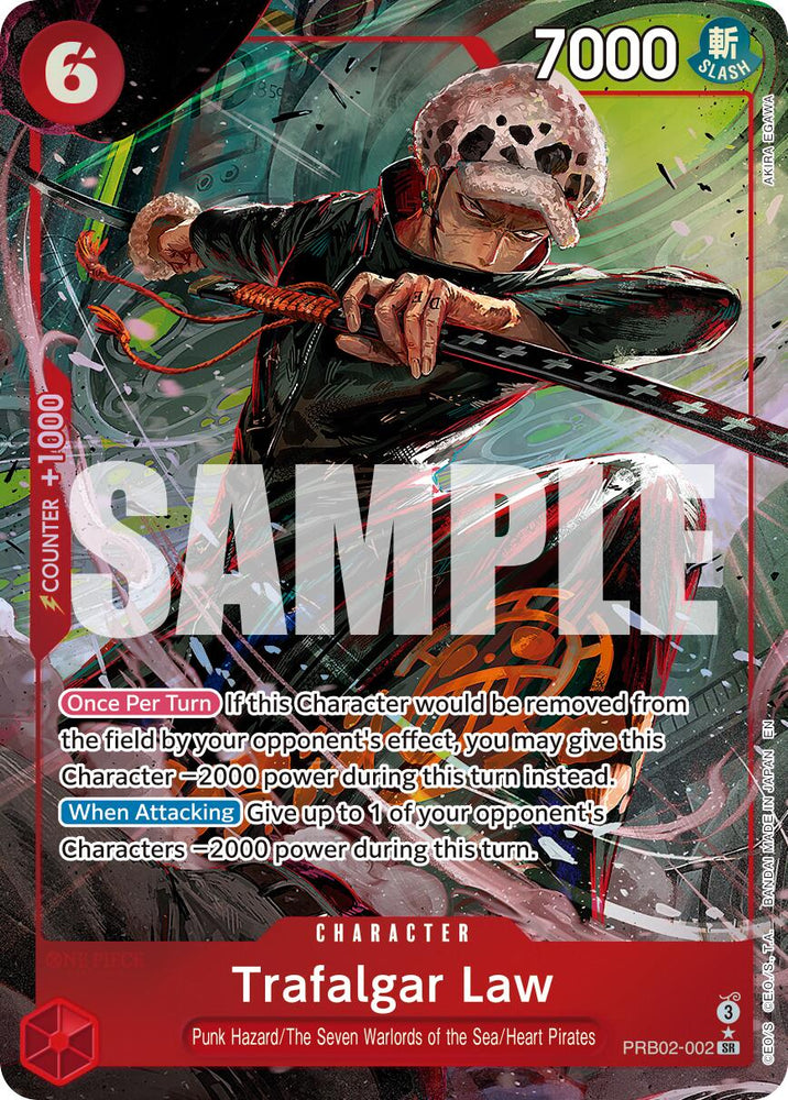 Trafalgar Law (Alternate Art) [Premium Booster -The Best- Vol. 2] Bandai