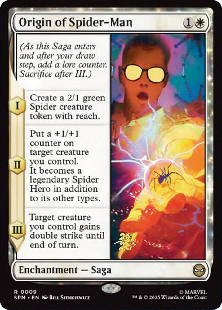Origin of Spider-Man [Marvel's Spider-Man Prerelease Promos] Magic: The Gathering