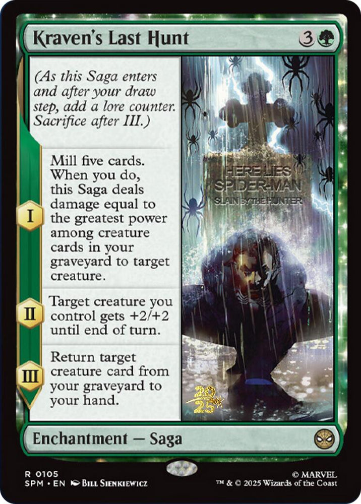 Kraven's Last Hunt [Marvel's Spider-Man Prerelease Promos] Magic: The Gathering