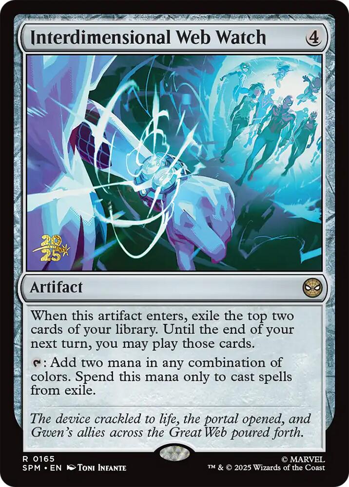 Interdimensional Web Watch [Marvel's Spider-Man Prerelease Promos] Magic: The Gathering