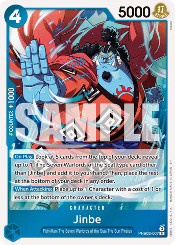 Jinbe (PRB02-007) [Premium Booster -The Best- Vol. 2] Bandai
