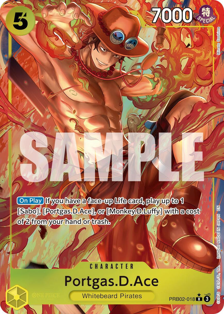 Portgas.D.Ace (Alternate Art) [Premium Booster -The Best- Vol. 2] Bandai