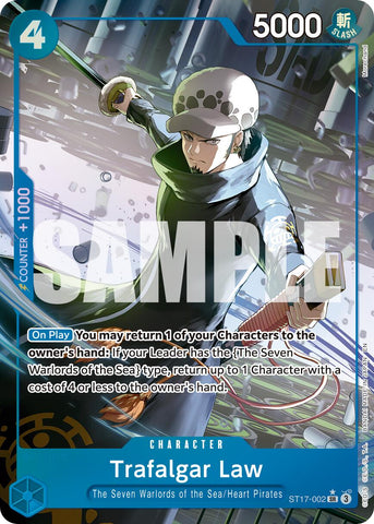 Trafalgar Law (ST17-002) (Alternate Art) [Premium Booster -The Best- Vol. 2] Bandai