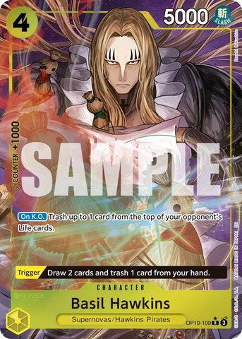 Basil Hawkins (Alternate Art) [Premium Booster -The Best- Vol. 2] Bandai