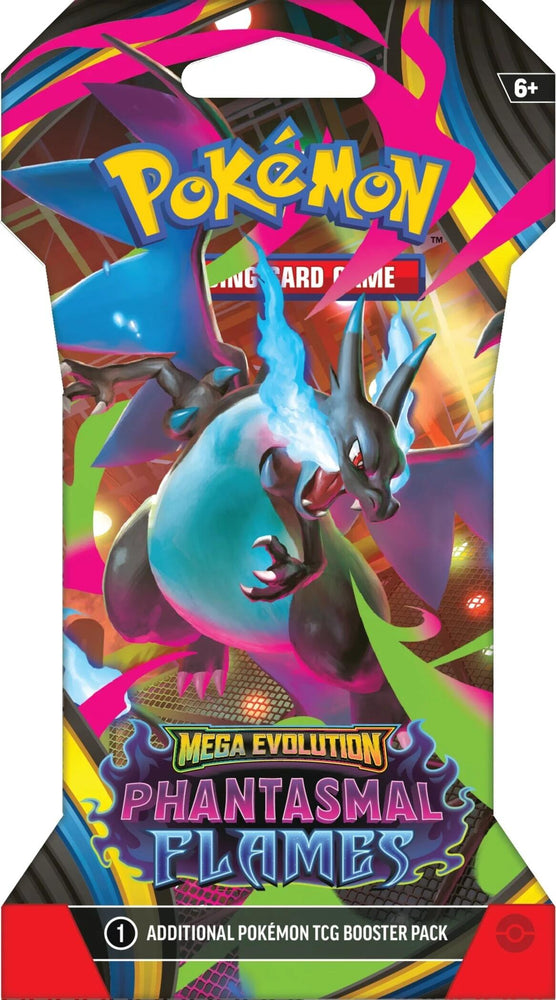 Mega Evolution: Phantasmal Flames - Sleeved Booster Pack Pokémon