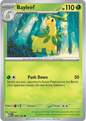 Bayleef (009/132) [Mega Evolutions: Base Set] Pokémon