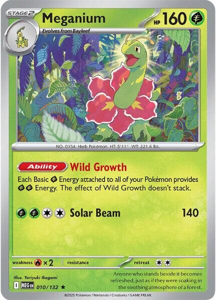 Meganium (010/132) [Mega Evolution: Base Set] Pokémon